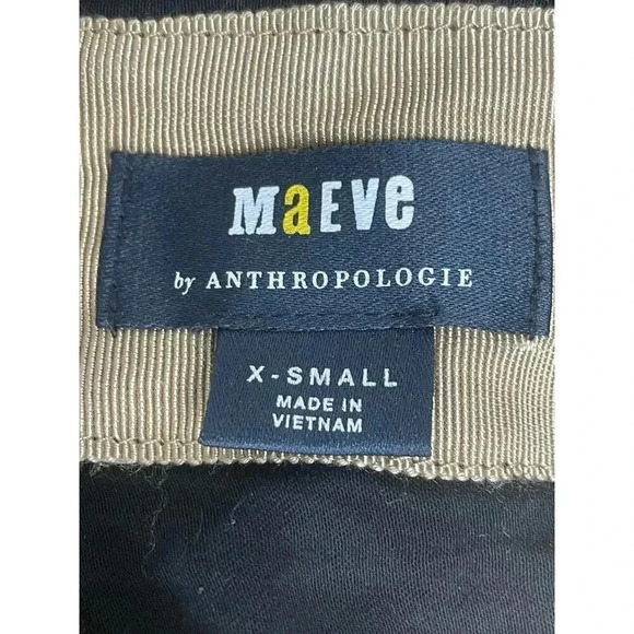 Maeve short-sleeve sheer embellished mini dress black/gold size XS cocktail - Picture 6 of 9